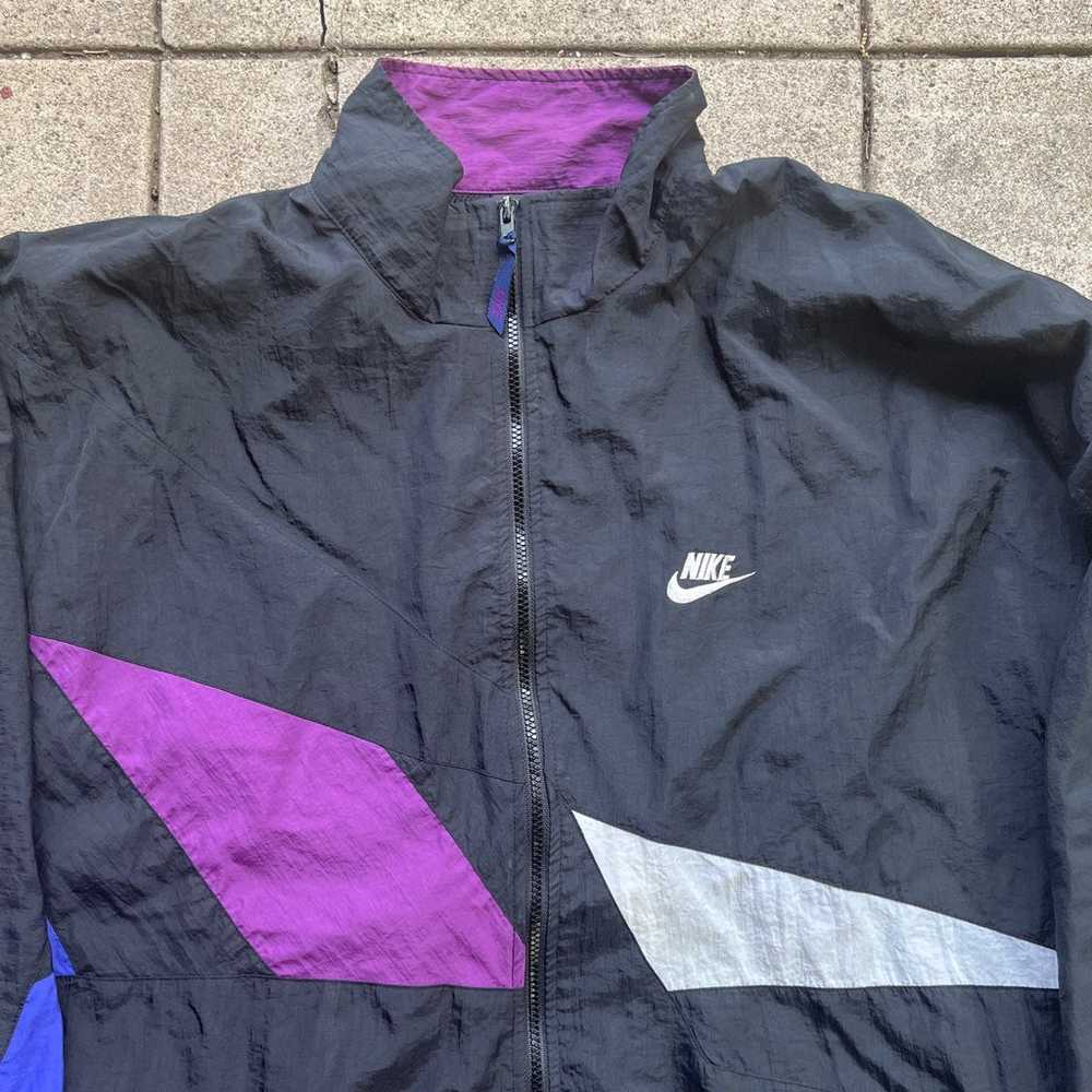 Vintage 1990's Nike Windbreaker Jacket - image 3