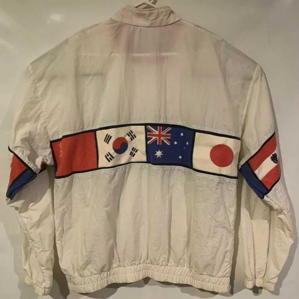 Vintage 90s Windbreaker jacket rare - image 4