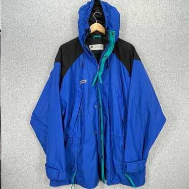 Columbia Sportswear Company Nylon Jacket With Hood Mesh Lined