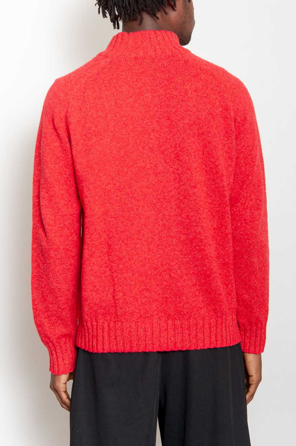 Maglificio MG Half-Zip Pullover Red mottled - image 2