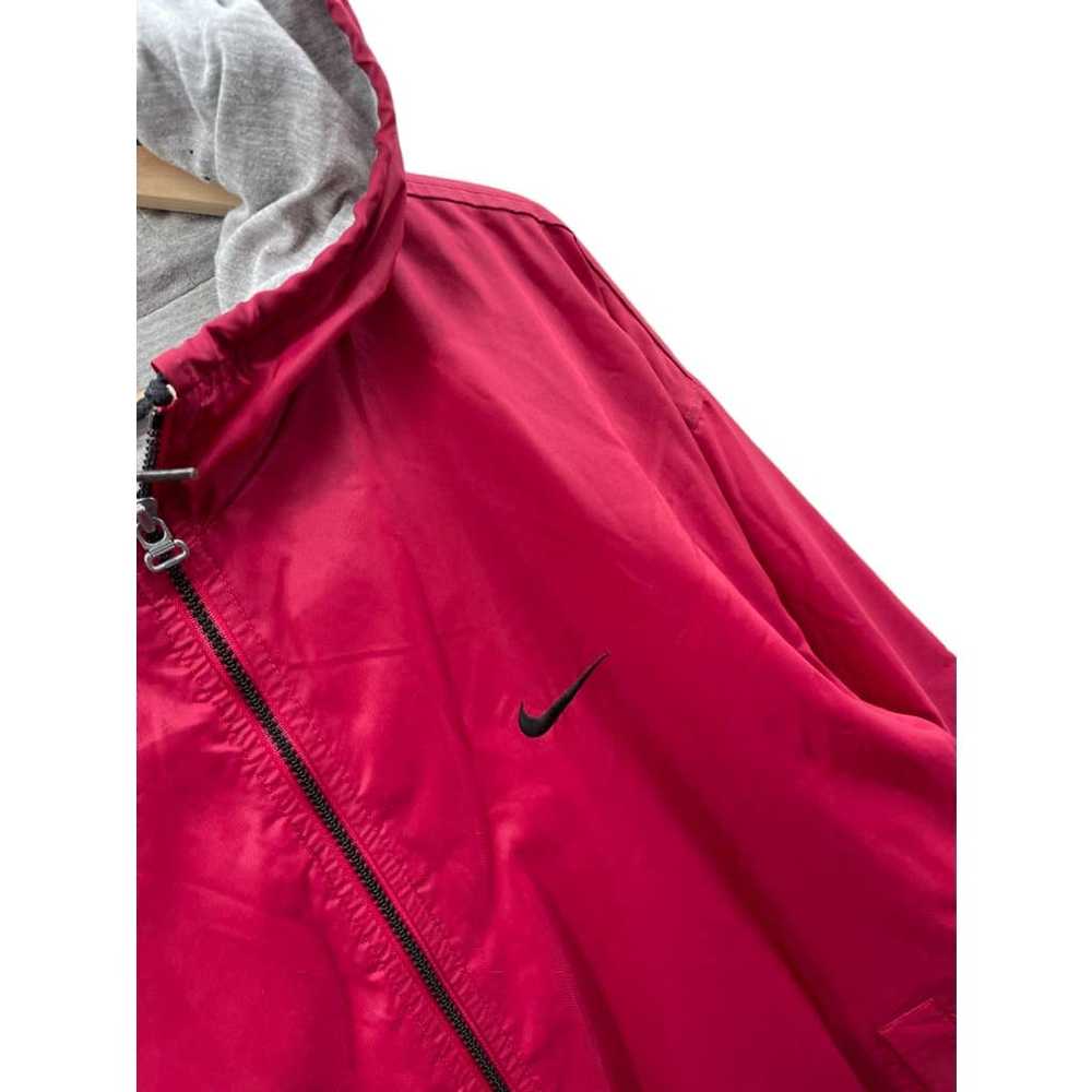 Vintage 1990's Nike Athletic Zip Up Hooded Jacket - image 5