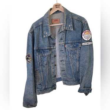 Vintage Levi Strauss Denim Jacket Made in USA wit… - image 1