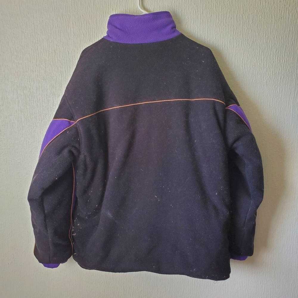 Vintage 90s Utah Jazz Purple Reversible Jacket - image 8