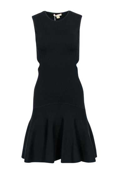 Michael Kors - Black Knit Sleeveless Open Back Dr… - image 1