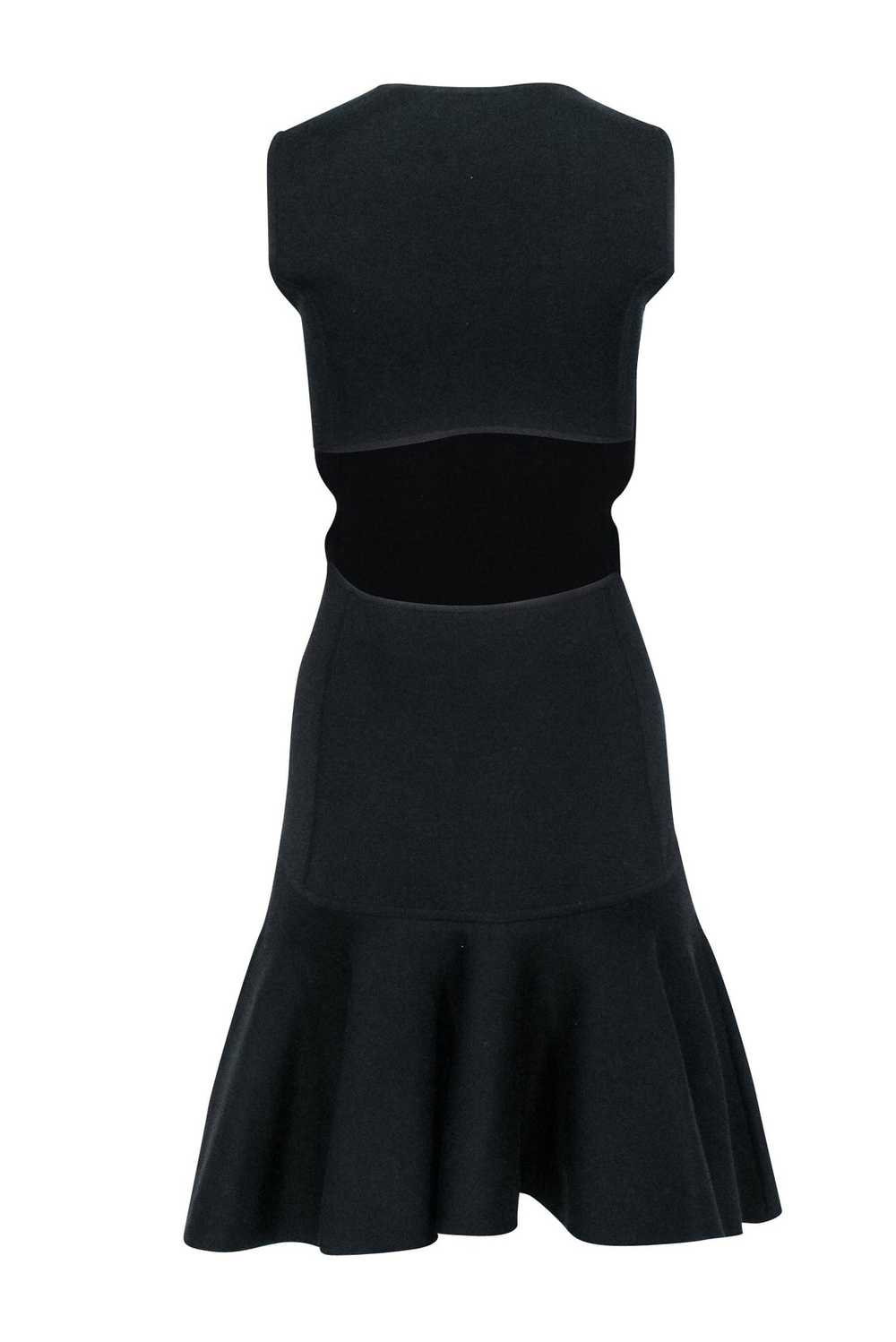 Michael Kors - Black Knit Sleeveless Open Back Dr… - image 3