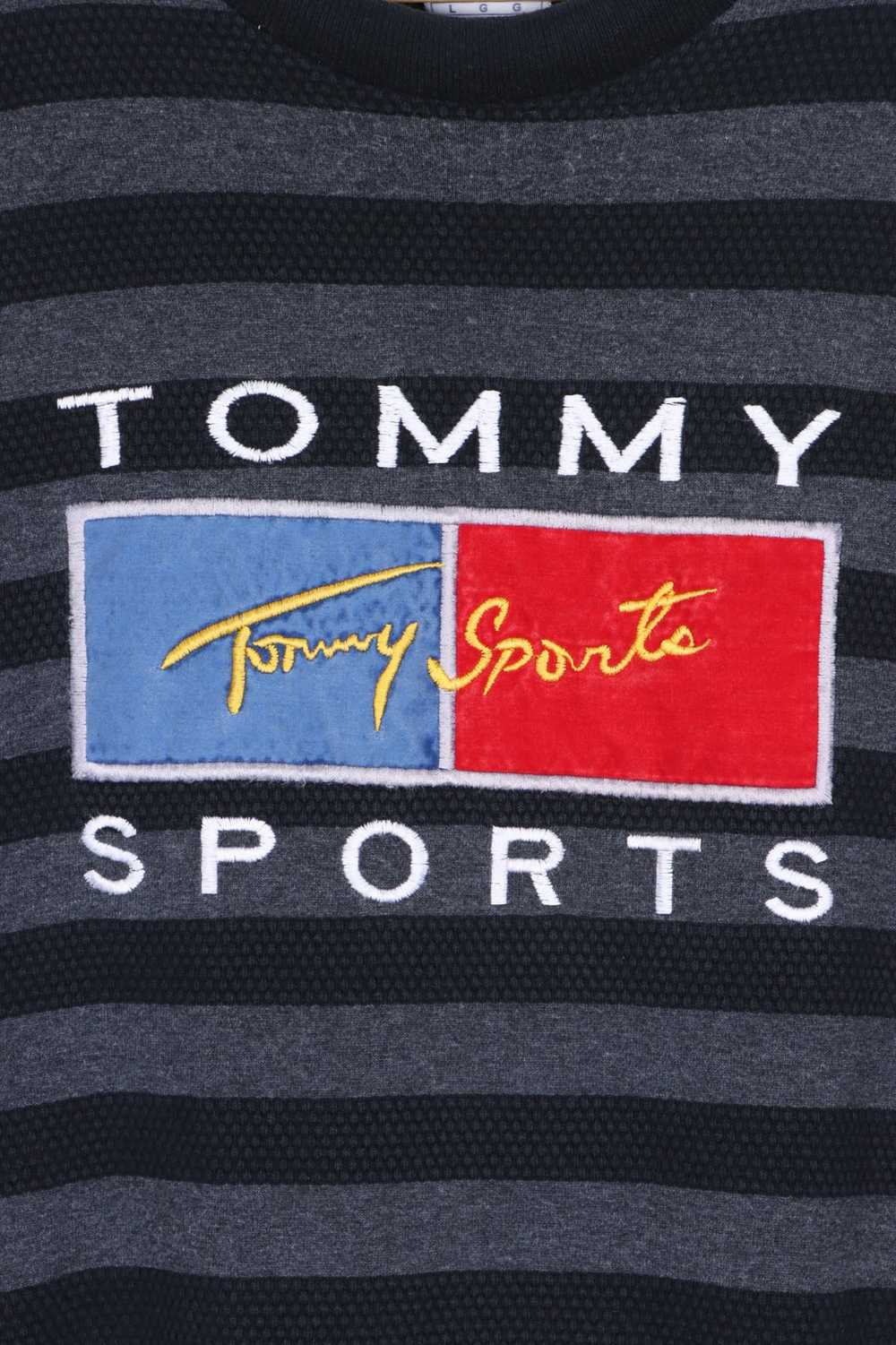 BOOTLEG Tommy Hilfiger Sports Big Box Logo Textur… - image 2