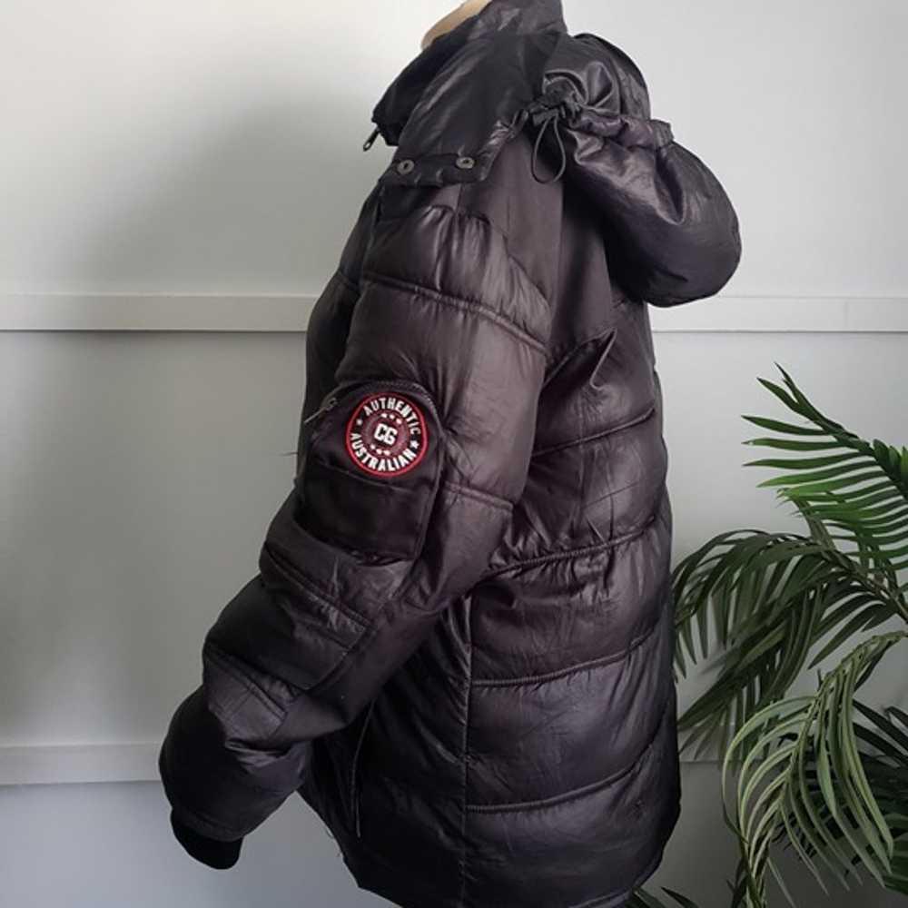 COOGI Vintage Puffer Bomber Hooded Jacket l Size … - image 4