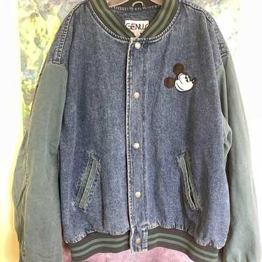 AUTHENTIC VINTAGE MICKEY MOUSE LETTERMAN JACKET - image 1
