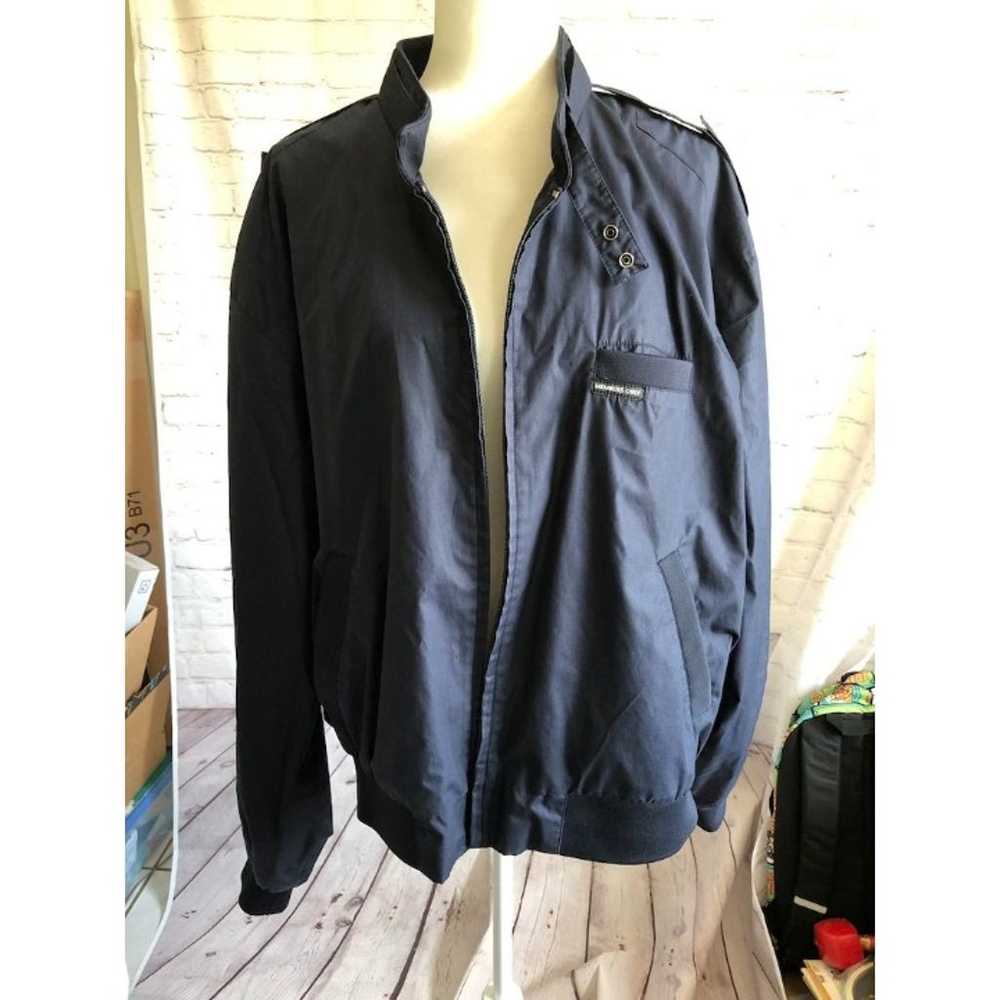 Vintage Members Only Jacket Navy Racer EUC Size X… - image 2
