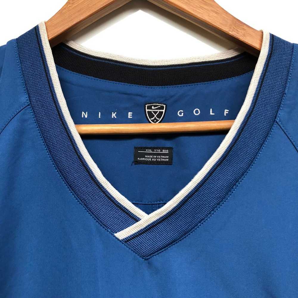Nike Golf Mens 90s Pullover Windbreaker XXL V-Nec… - image 1