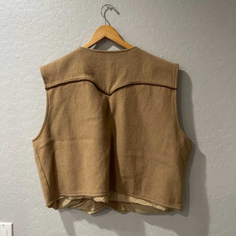 Vintage Schaefer Outfitter Wool Outdoor Vest Size… - image 4