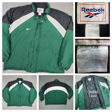 Vintage 90s Reebok Down Puffer Jacket Size: XL/ Retro Reebok