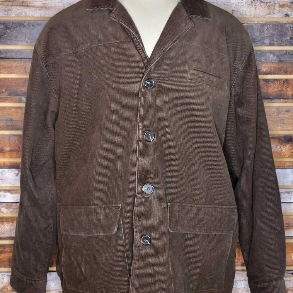 Vintage Disney Angry Mickey Mouse Brown Corduroy … - image 2