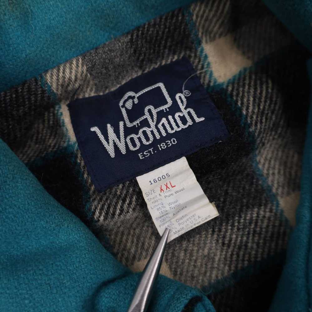Vintage Woolrich Heavy Wool Bomber Jacket - image 5