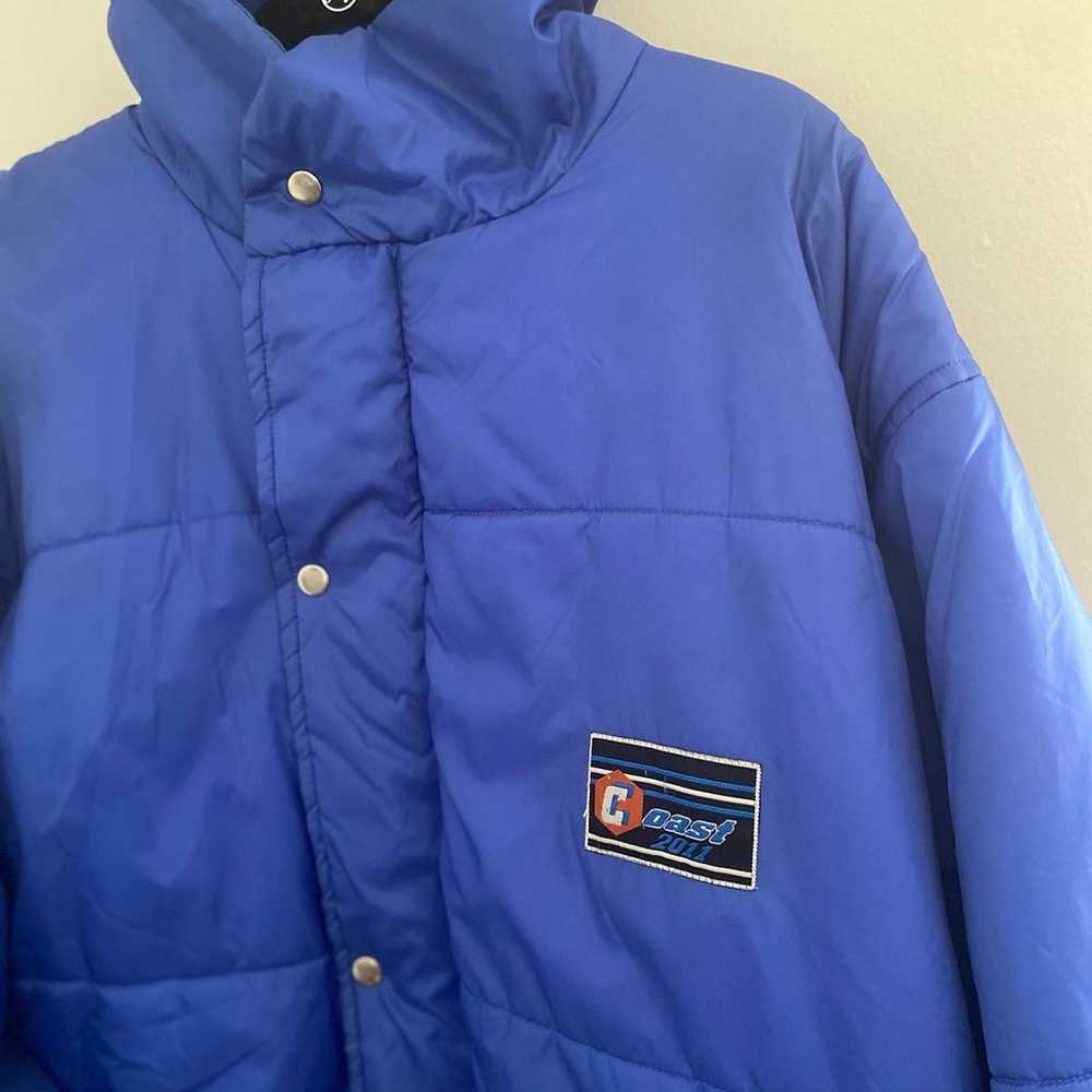 Vintage Blue puffer jacket - image 1