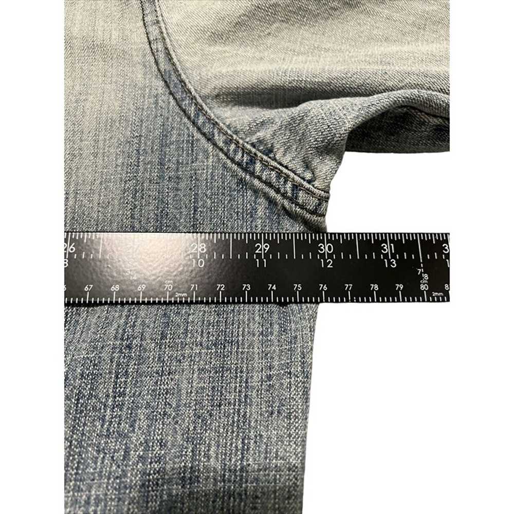 Y2K AZZURE Outerwear Vintage Jean Jacket Men Size… - image 7