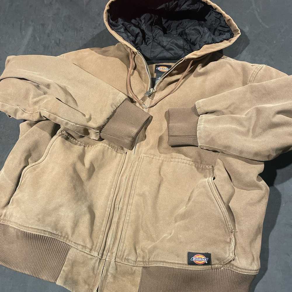 Mens vintage Dickies Full Zip workwear jacket (L … - image 1