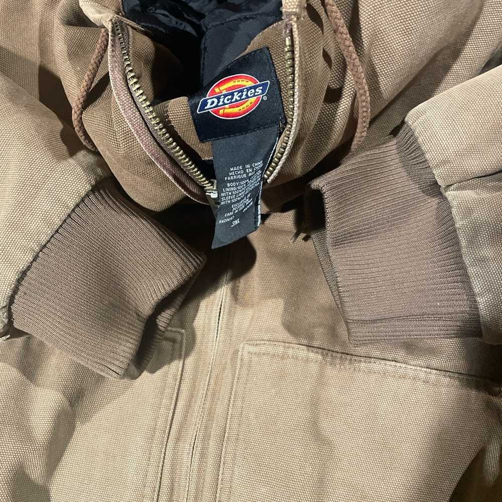 Mens vintage Dickies Full Zip workwear jacket (L … - image 2