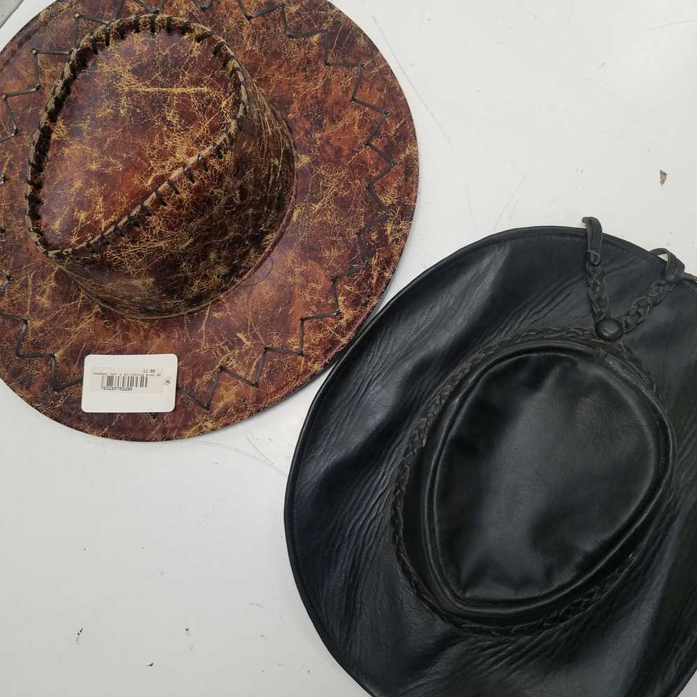 Bundle of 2 Assorted Western Hats - image 5