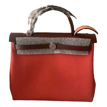 Hermès Herbag cloth handbag - image 1