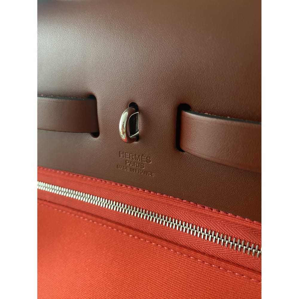 Hermès Herbag cloth handbag - image 2