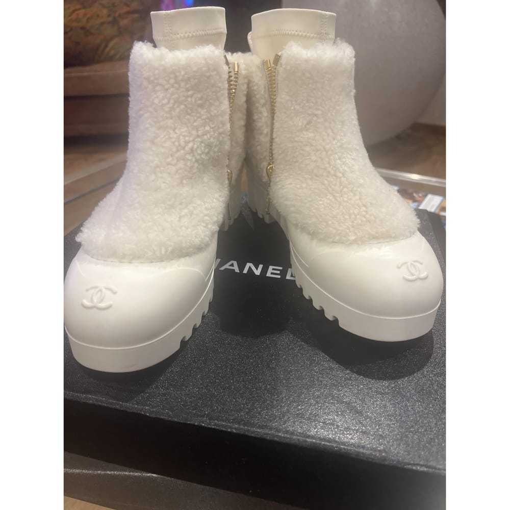 Chanel Faux fur boots - image 4