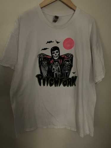 90s Misfits スケルトンTシャツ ブラックフラッグ DANZIG ULTRA RARE misfits t shirt vintage Danzig Fiend Club Bootleg