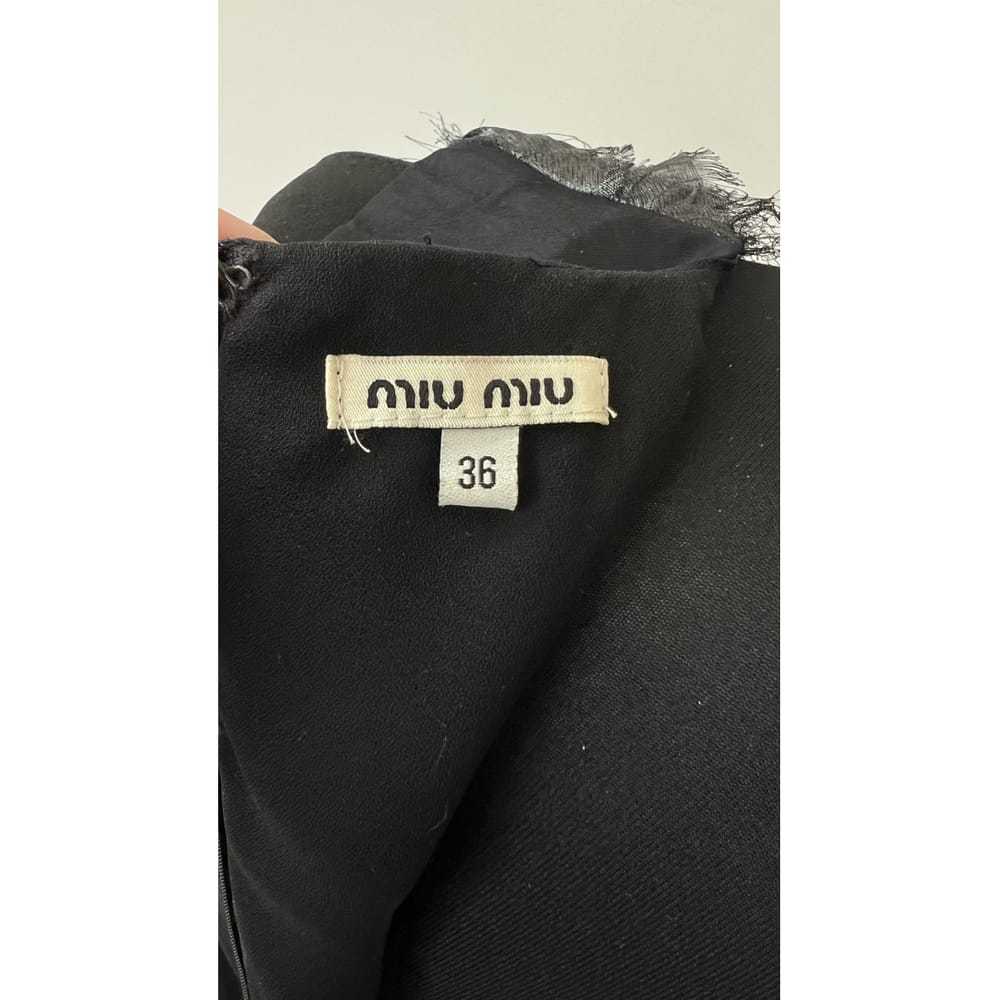 Miu Miu Linen mini dress - image 7