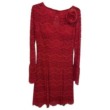 Fitted red tweed dress - Linea Raffaelli