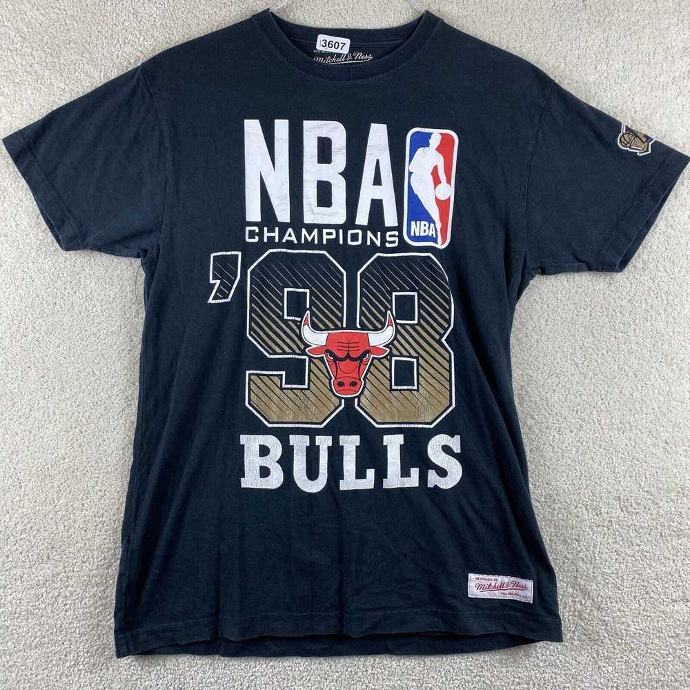 Other NBA Chicago Bulls T Shirt Small Black Adult… - image 1