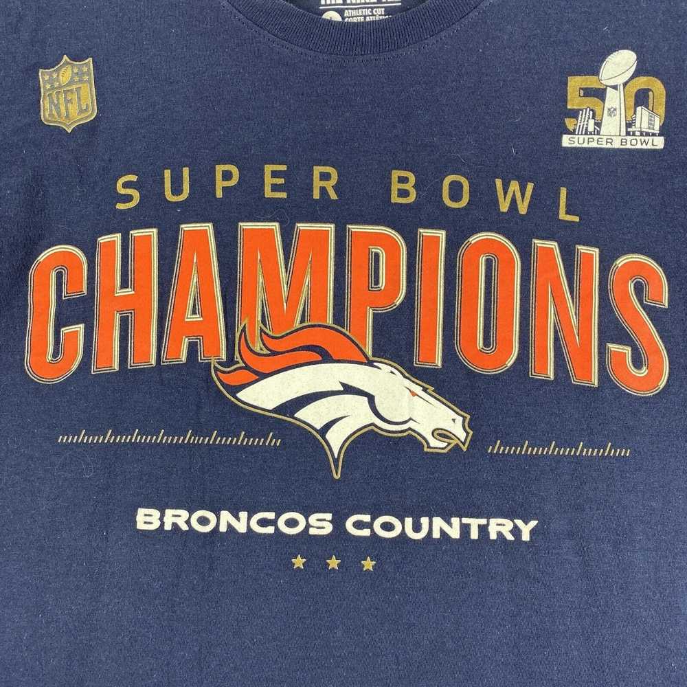 Nike Denver Broncos Large L T Shirt NFL Nike Adul… - image 2