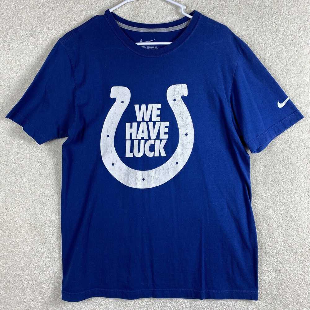 Nike Indianapolis Colts Medium M T Shirt NFL Adul… - image 1