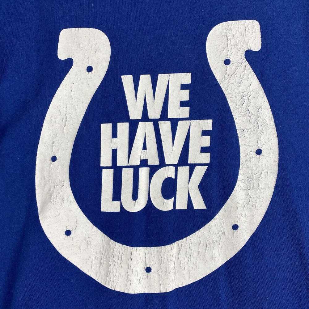 Nike Indianapolis Colts Medium M T Shirt NFL Adul… - image 2