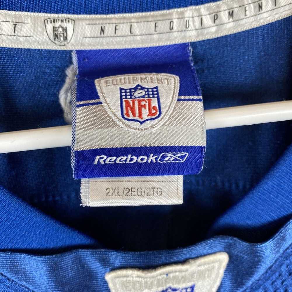 Reebok NFL Indianapolis Colts Jersey 2XL Blue Adu… - image 3
