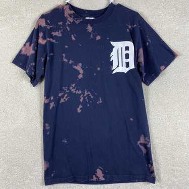 Majestic Detroit Tigers T Shirt MLB Blue Size Med… - image 1