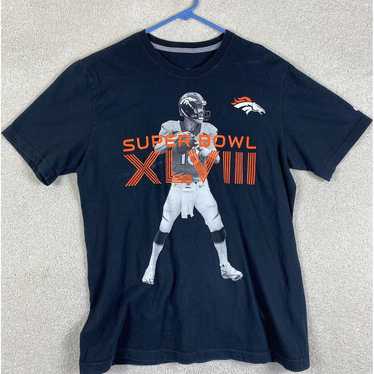 Nike Denver Broncos Medium T Shirt NFL Manning Ni… - image 1