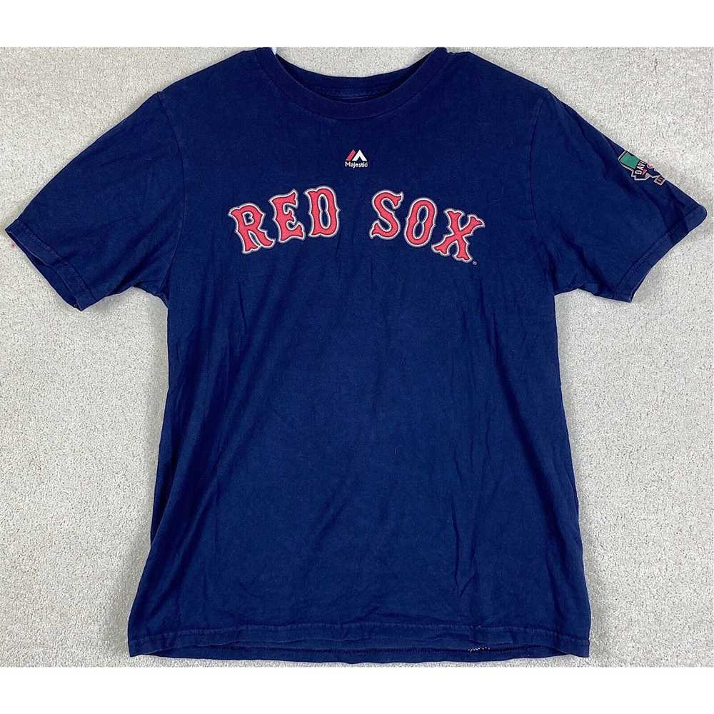 Other Boston Red Sox MLB T Shirt Youth XL Blue Si… - image 1