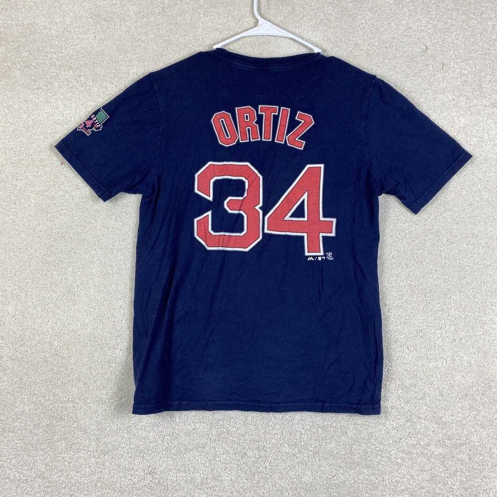 Other Boston Red Sox MLB T Shirt Youth XL Blue Si… - image 4