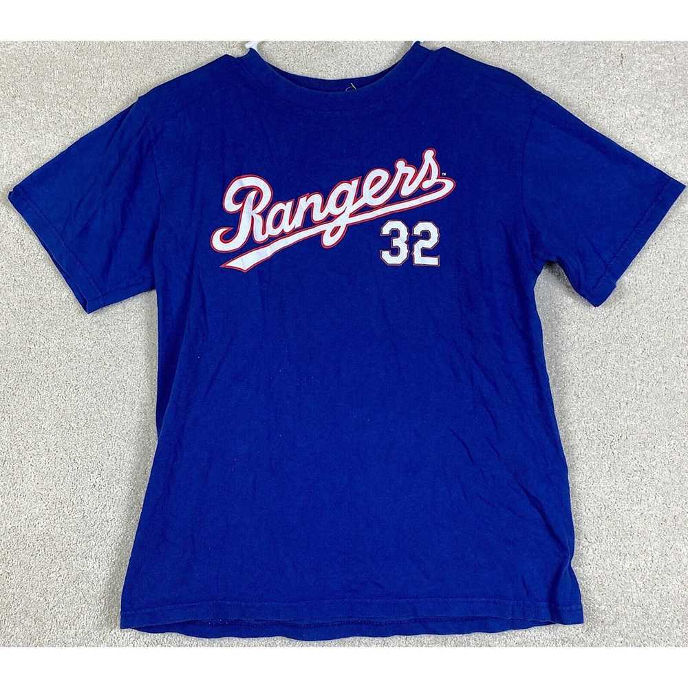 Other Texas Rangers MLB T Shirt Youth Large Blue … - image 1