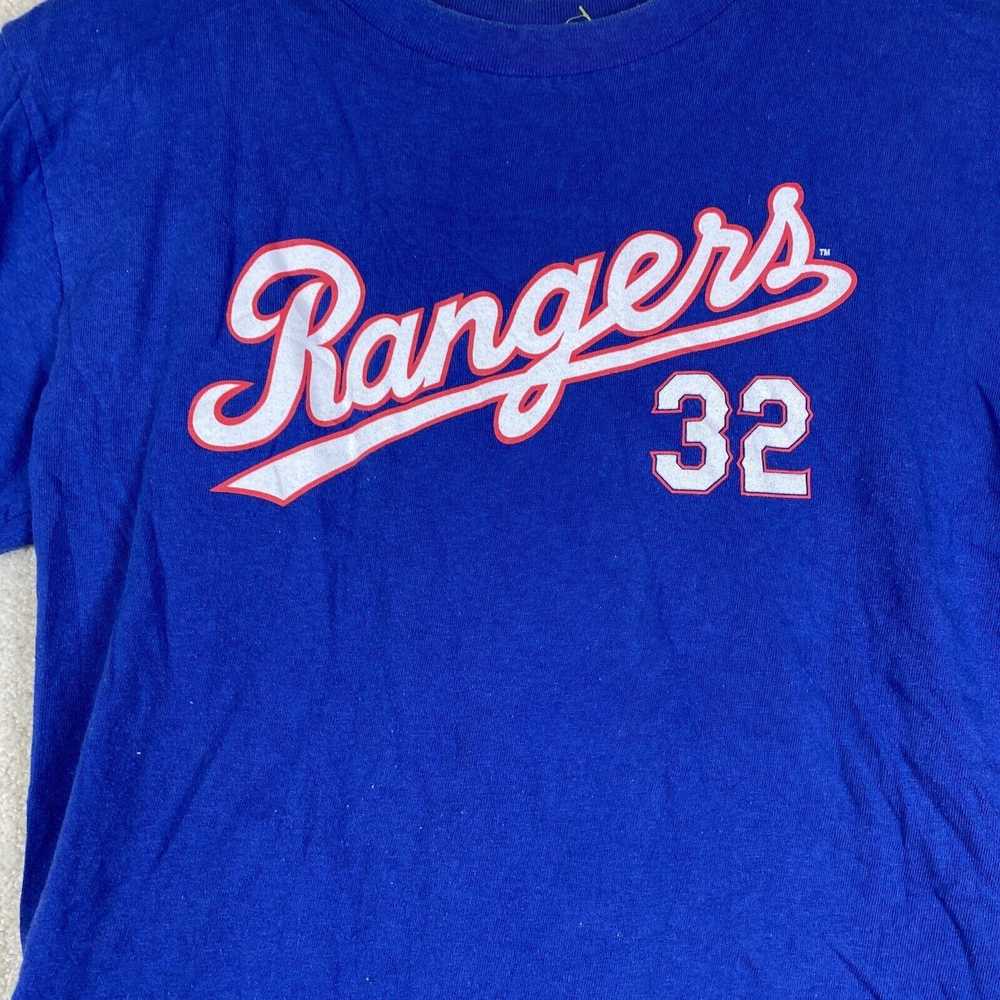 Other Texas Rangers MLB T Shirt Youth Large Blue … - image 2