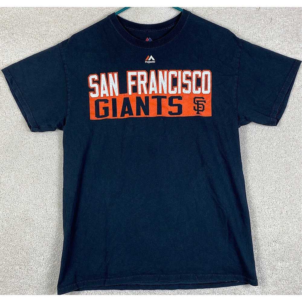 Majestic San Francisco Giants MLB Size M T Shirt … - image 1