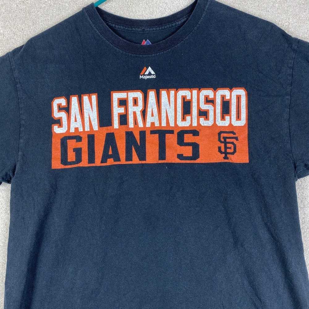 Majestic San Francisco Giants MLB Size M T Shirt … - image 2