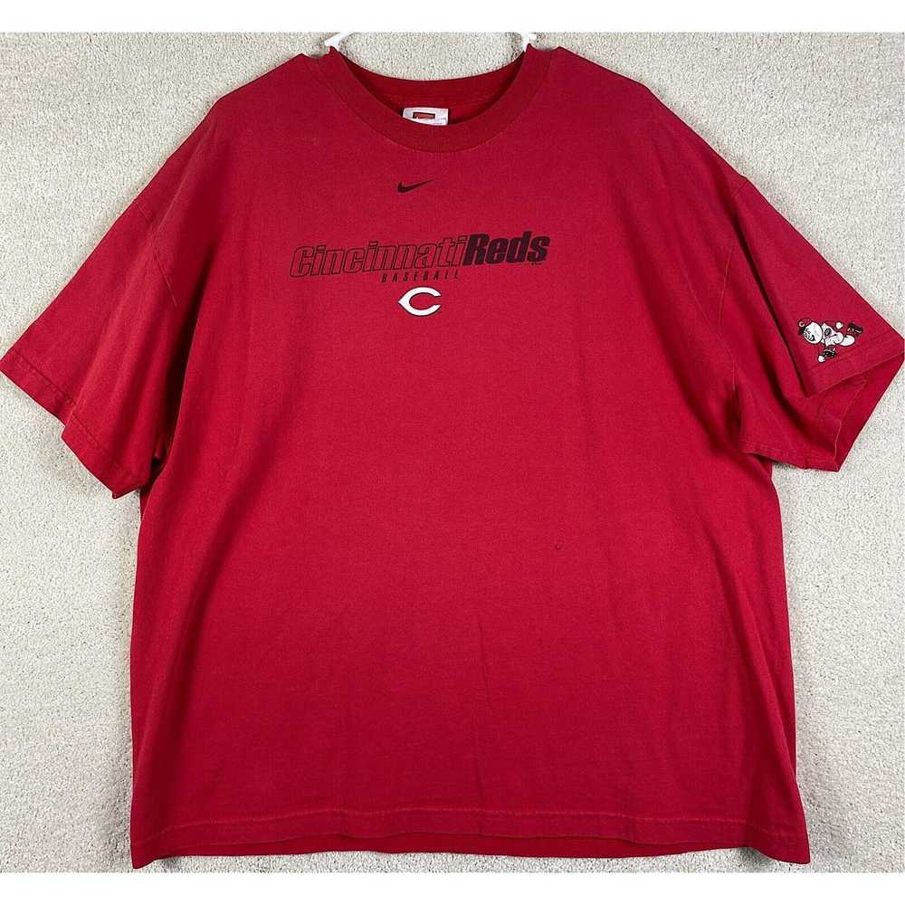 Nike Cincinnati Reds XL Nike T Shirt Red MLB Adul… - image 1