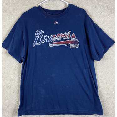 Other Atlanta Braves Large Blue T Shirt MLB Size … - image 1