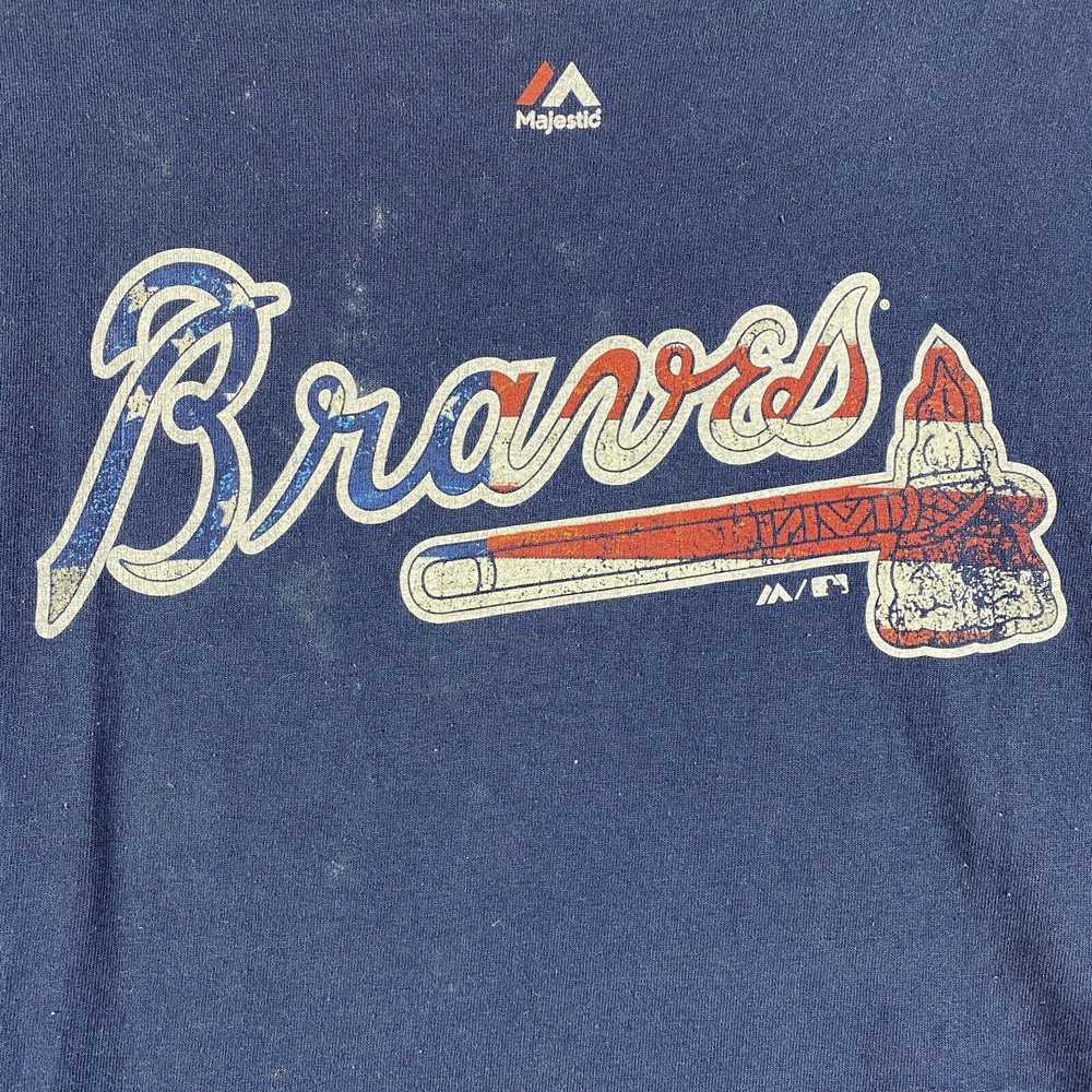 Other Atlanta Braves Large Blue T Shirt MLB Size … - image 2