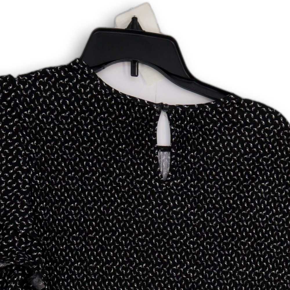 Adrianna Papell NWT Womens Black White Dotted Key… - image 4