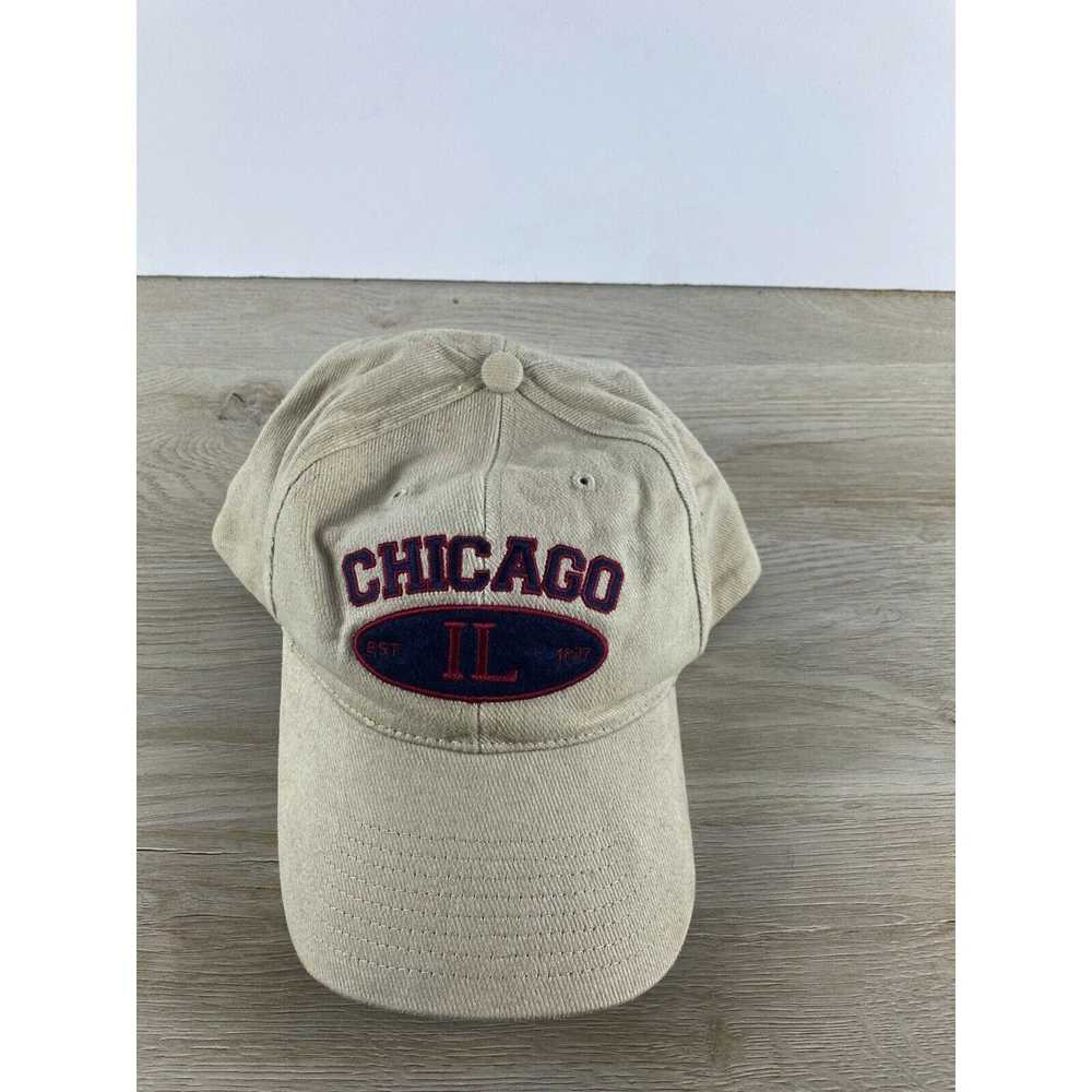 Other Chicago Hat Adult Size Beige Adjustable Hat… - image 2