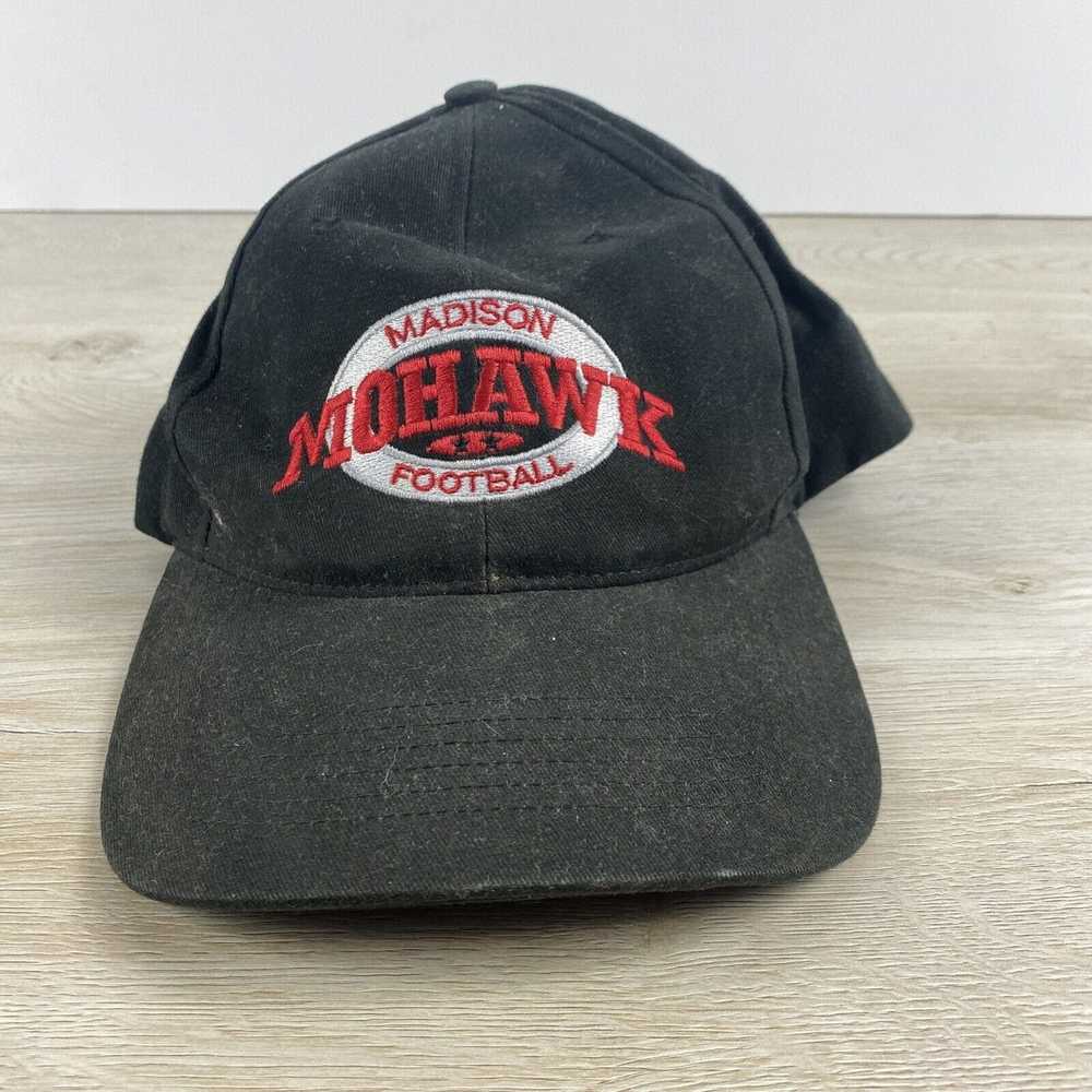 Other Madison Mohawk Football Hat Adult Size Blac… - image 1