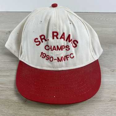 Other Sr. Rams Champs 1990-MVFC Hat Adult Size Wh… - image 1