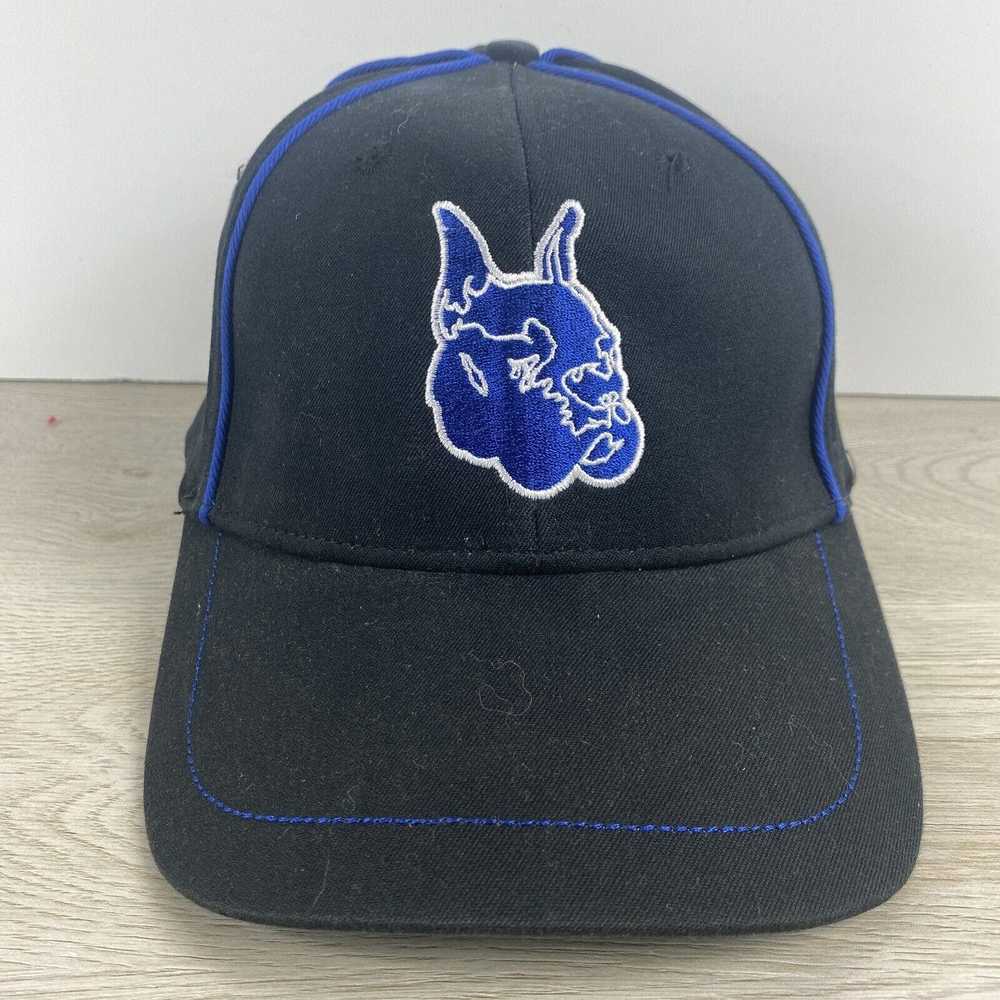 Other Bulldog Blue Logo Hat Adult Size Black Hat … - image 1